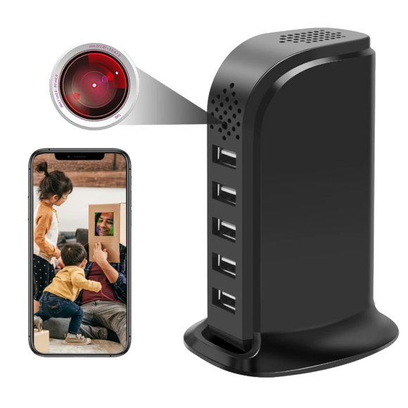 Other - USB WiFi Charger with Hidden Motion Detection Camera - New